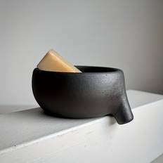 Temu Elegant Black Resin Soap Dish