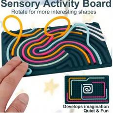 Fidget Toys Shein DIY Sensory Stress Relief Silicone Grab Board