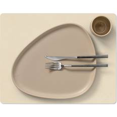 Lind DNA Nupo Placemat Square L Vanilla 35x45 cm Place Mat