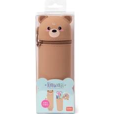 2 in 1 Pencil Case Soft Silicone 6.3x18.5 cm