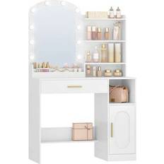 Dressing Tables Shein With Oval Mirror Dressing Table