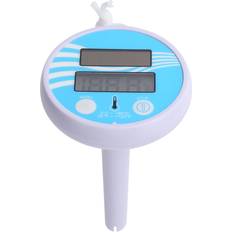 Measurement & Test Equipment on sale Goolrc Floating Water Thermometer Solar Charging LCD Display