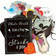 Shein 31pcs Bachelorette Wedding Party Photo Booth Sign