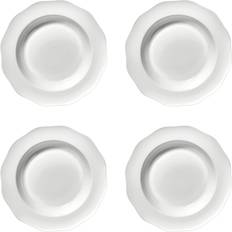 Pasta tallerken Serax Silhouette Pasta Ø22 cm 4 Stk White Dyb tallerken 22cm 4stk