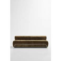 Gröna - U-soffor Pastill Archie 3-Sits Grön Soffa 3-sits