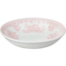 Pink Butter Dishes Burleigh Pink Asiatic Pheasants Pat 12 cm Butter Dish
