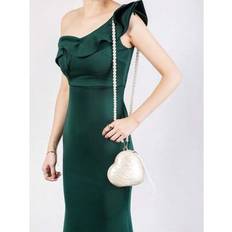 Shein Acrylic Clutch Purse Wedding Guest Evening Bag - Bride
