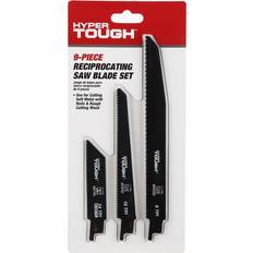 Power Saws Hyper Tough 9 Piece Reciprocating Saw Blades