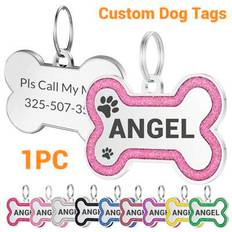 Custom Text Dog Tag With Any Name