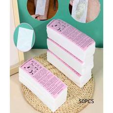 Shein 50pcs/Pack Wax Strips For Hair Removal, Waxing Accessories