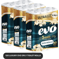Cleaning Equipment & Cleaning Agents Temu Luxury 120 Evo Toilet Rolls Pack