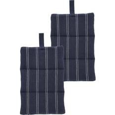 OEKO-TEX Grytlappar Södahl Harmony Grytlappar 2 St Navy Blue Färg Grytlapp Blå