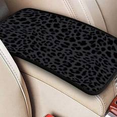 Armrests Shein Car Armrest Pad With Leopard Print