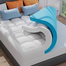 Temu 3 Inch Extra Firm Hard Topper Mattress Cover