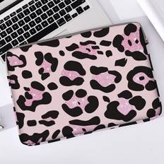 Multicoloured Computer Bags Shein Leopard Print Laptop Bag