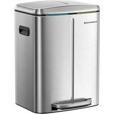 Cleaning Equipment & Cleaning Agents Shein Double Rubbish Bin 2 x 20L Kitchen Bin