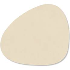 Lind DNA Nupo Curve Vanilla Vit Glasunderlägg