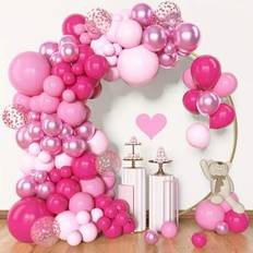Babies Balloon Arches Shein 105pcs Pink Balloon Arch Set