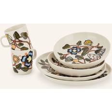 Marimekko Serviser Marimekko Tiara Middagsset 6 Pack Vit Servis 6st