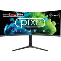 165hz curved Pixl CM34C7 34 Inch UltraWide Curved Gaming Monitor