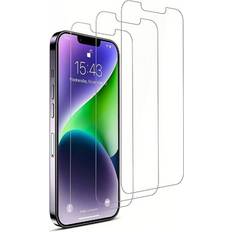 Screen Protectors Shein 3Pcs Tempered Glass Screen Protector for iPhone 16 15 14 13 12 11 Pro Max