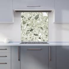 Pink Splash Guards Warren Reed Designer Quartz Effect Glass 65 x 70 cm Splash Guard