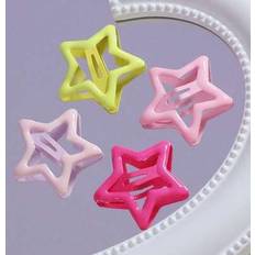 Hair Products Shein Y2K Colorful Star Hair Clip 20pcs