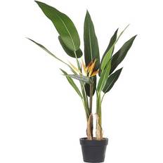 Beliani Artificial Plants Beliani Potted Indoor Plastic Decoration 115 cm Green Artificial Plant