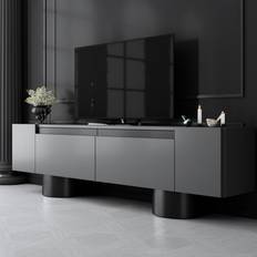 Skye Decor Bohem 180 cm Svart Antracit TV-bänk