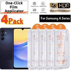 Screen Protectors Shein 4 Pack HD Tempered Glass Screen Protector Galaxy