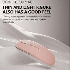 Bluetooth Wireless Silent Mouse Pink