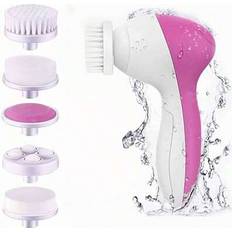 Exfoliating Face Brushes Shein 5-In-1 Electric Facial Cleansing Brush
