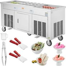 VEVOR Glassmaskiner VEVOR Rollbare Quadratische Maschine Für Eisrollen 2 Stk