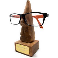 Apollo Personalised Engraved Wooden Nose Glasses Holder