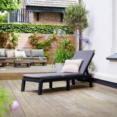 Keter Mallorca 4 Level Adjustable Sun Lounger 29 x 58 x 187.5 cm