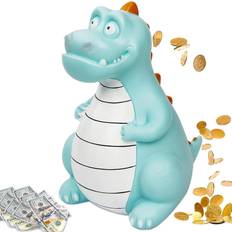 Dinosaur Piggy Bank Unbreakable Money Bank