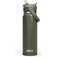 Camelbak Rostfritt stål Vattenflaskor Camelbak Thrive Flip Straw VSS 750ml Grön Vattenflaska 0.75L