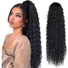 Hair Products Shein 22 Inch Long Curly Ponytail With Extended Heat-Resistant