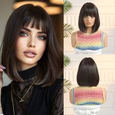 Hair Products Shein 14-Inch Short Straight Hair Wig For Women