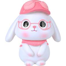 Bunny With Glasses Coin Money Bank