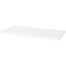 Rektangulära - Vita Bordskivor IKEA Linnmon Vit 100x45 cm Bordsskiva