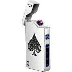 Lighters Shein Electric Rechargeable USB Dual Arc Lighter