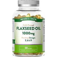 Nature's Truth Flaxseed Oil 1000mg 60 Softgels