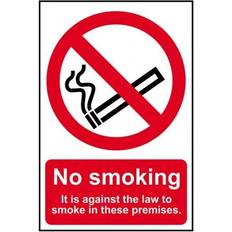 Scan Scan Sign No It Is Against The Law To In These Premises 200 Tropic Screw Sign