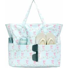 Handbags Shein Waterproof Beach Tote Pool Bag With Wet Compartment - For Weekender Travel