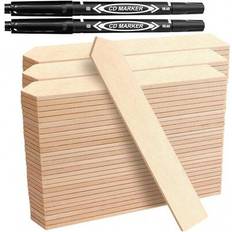 Plant Labels Shein 50Pcs Wooden Plant Labels 6 Inch