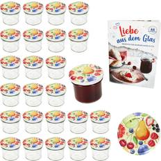 Bechergläser 25er Set Sturzglas 125ml Einmachglas TO66 Becherglas