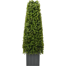 vidaXL Eucalyptus Med Potte 27x27x90 cm Grøn Kunstig plante