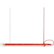 Ingo Maurer Tubular Red Pendant Lamp