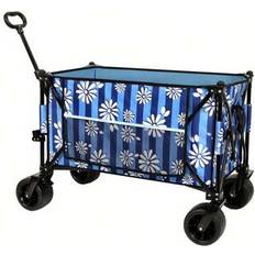 Utility Wagons Shein Heavy Duty Collapsible Folding Wagon Cart